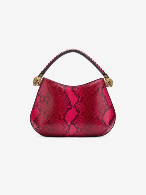 Roberto Cavalli Python-Print Hobo Roar Bag
