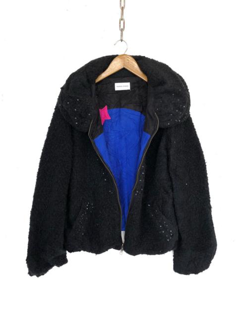 Other Designers Issey Miyake Tsumori Chisato Wool Blend Zip Jacket