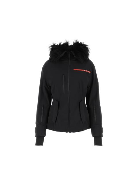 Prada PRADA Black Re-Nylon Ski Jacket New And Authentic (Women's s