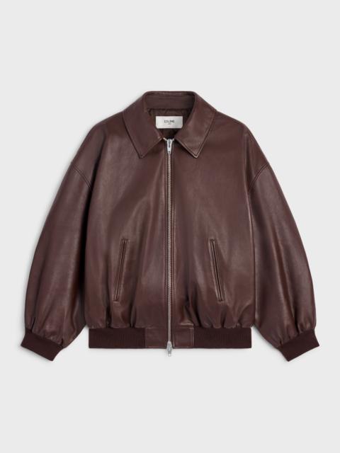 CELINE teddy jacket IN calfskin