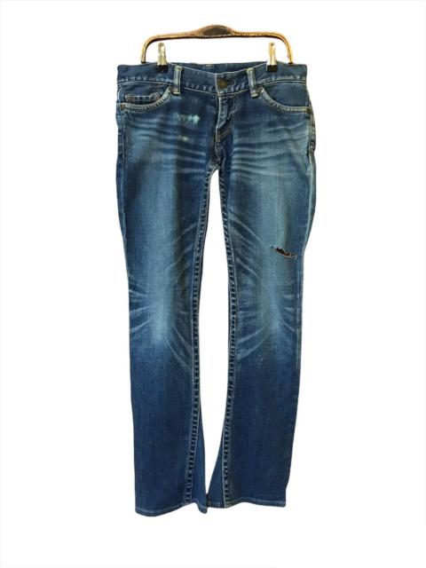 Other Designers Vintage Evisu Distressed Bootcut Jeans