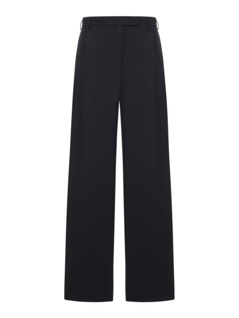 Dries Van Noten TAILORED MOHAIR WOOL TROUSERS