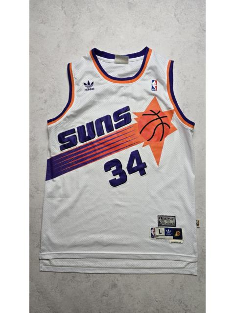 adidas Phoenix Suns Charles Barkley #34 White Basketball Jersey