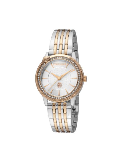 Roberto Cavalli Fashion Watch Quartz Silver Dial Ladies Watch RC5L037M0105