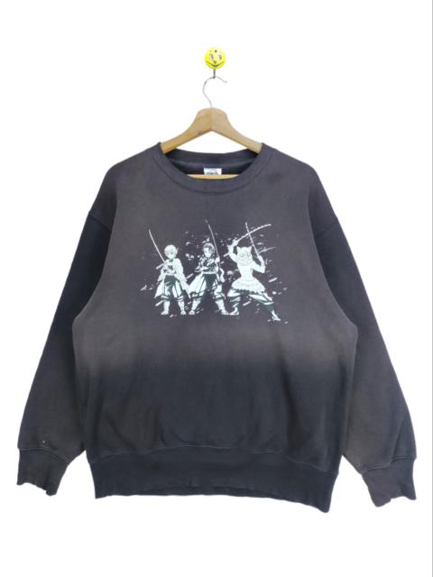 Other Designers Brand - Steals🔥Demon Slayer Sweatshirt Sunfaded by GU