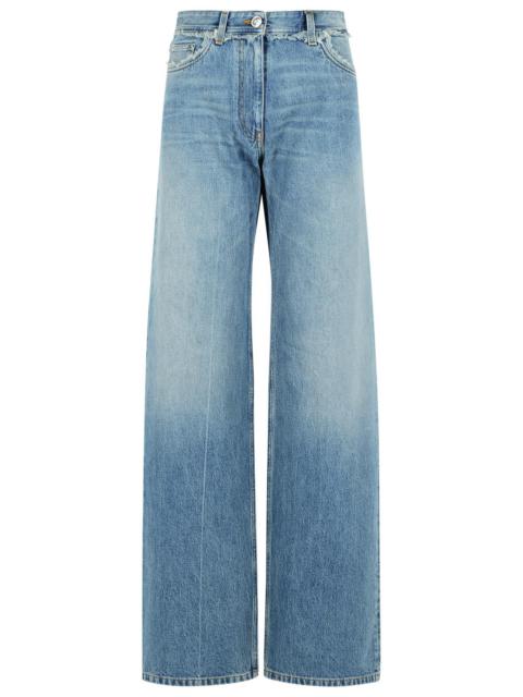 VERSACE Versace Blue Cotton Jeans