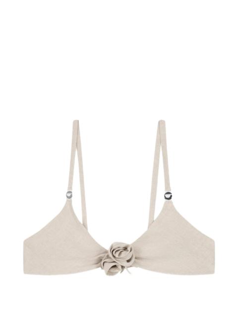 COPERNI Coperni Flower Bikini Top