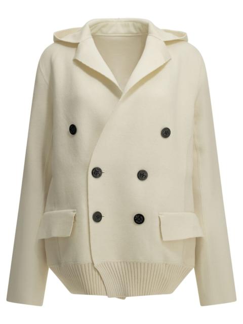 sacai Sacai Double-breasted Blazer White Women