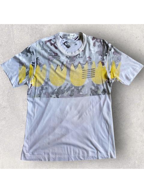 Comme Des Garçons Reverse Camo Print T Shirt
