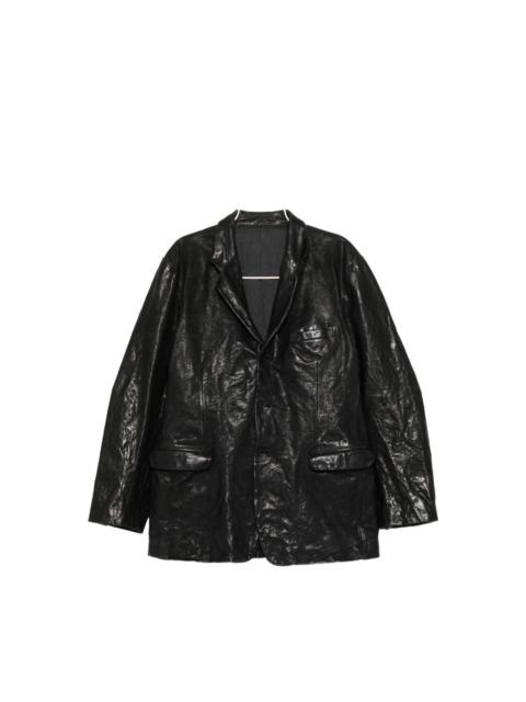 Yohji Yamamoto LEATHER JACKET