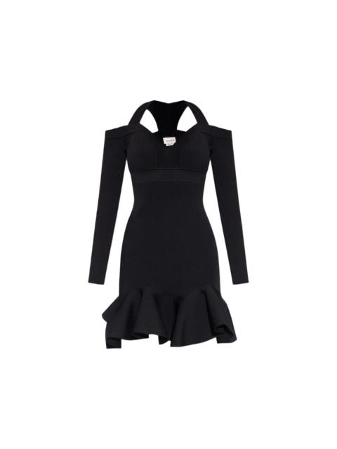 Alexander McQueen Ribbed Dress