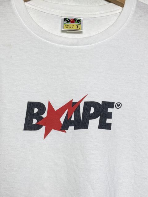 A BATHING APE® Vintage BapeSta OG Logo Nigo Silver Tag Tees