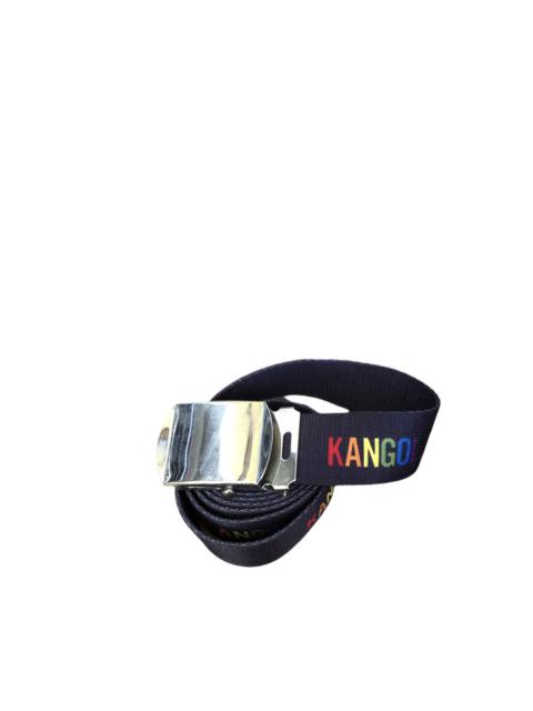 Other Designers Kangol - Kangol Sport Spell Out Canvas Buckle Belt