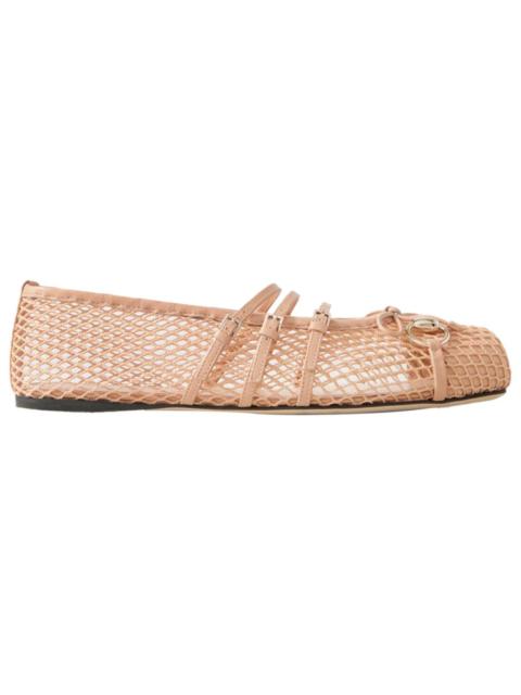 GUCCI Leather ballet flats