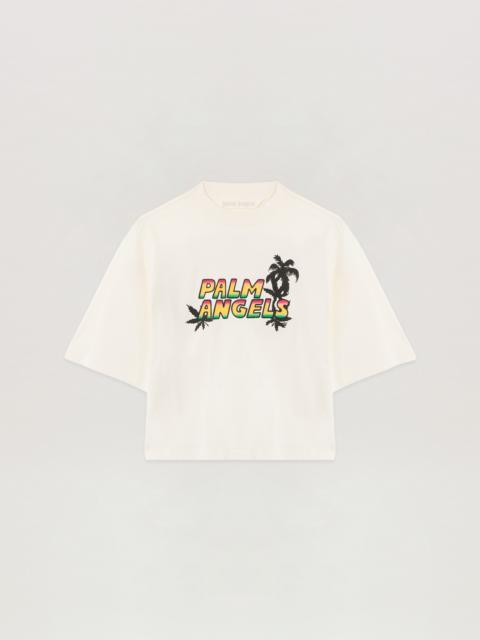 Palm Angels Sunset Graphic Boxy T-Shirt