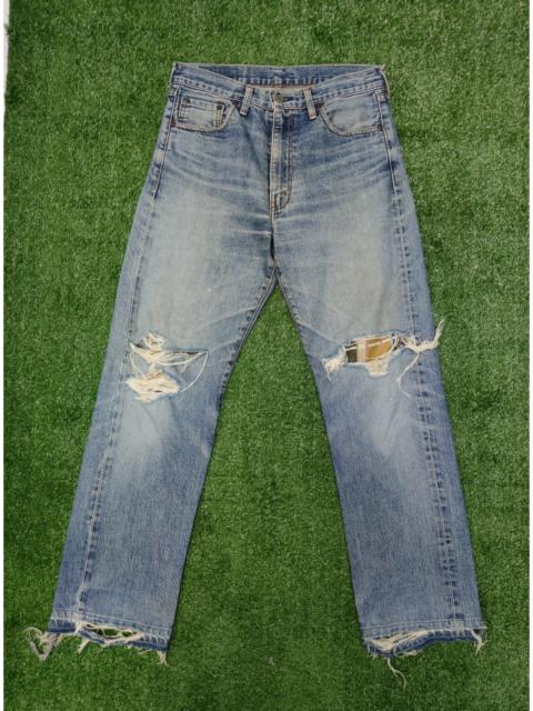 Other Designers Vintage - VINTAGE LEVIS 502 BIG E DISTRESSED(J337)