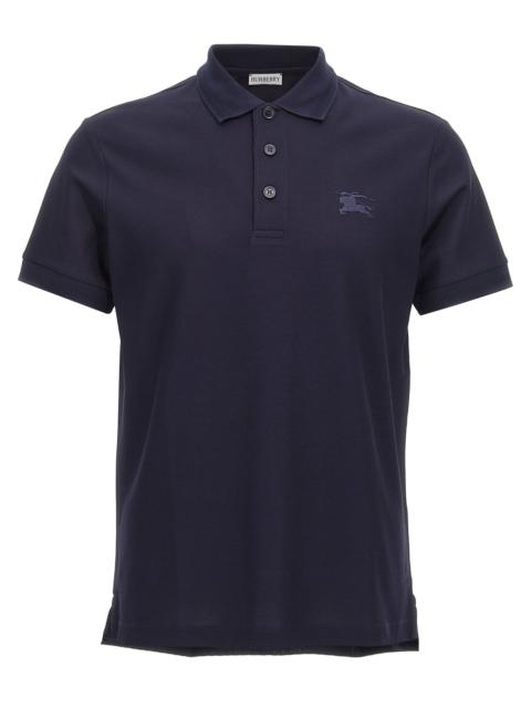 Burberry Burberry Men Logo Embroidery Polo Shirt