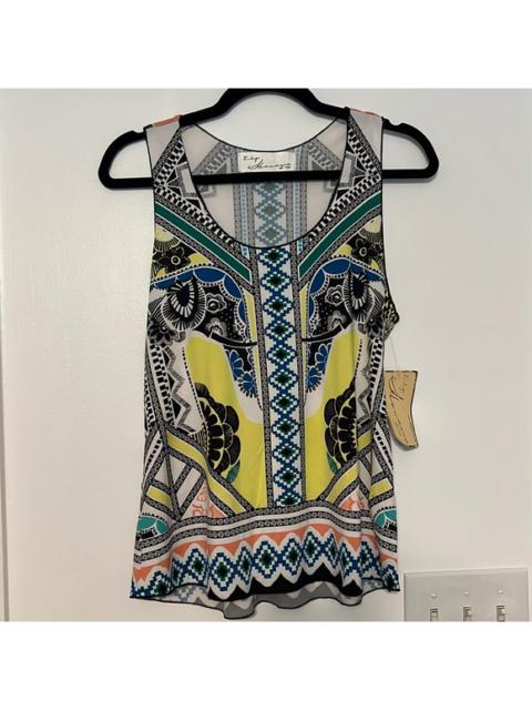 Other Designers Vintage Havana Printed Tank Top