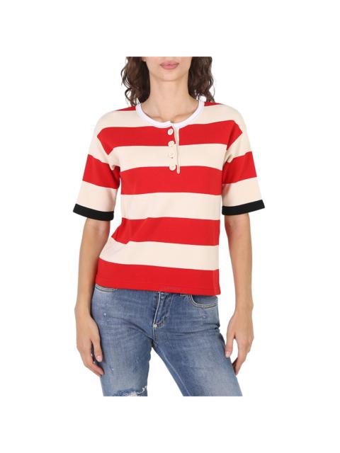 Marni Ladies Striped Crewneck Shirt