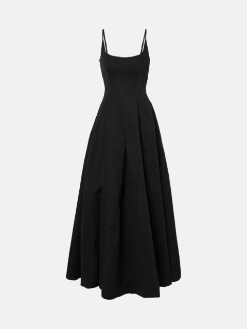 STAUD Joy cotton-blend gown