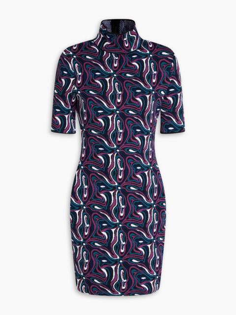 PUCCI Jacquard-knit mini dress