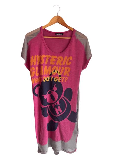 Hysteric Glamour Hysteric Glamour What Do I Get Bear Thin Shirt