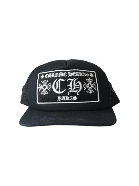 Chrome Hearts Chrome Hearts Paris Exclusive Trucker Hat Black