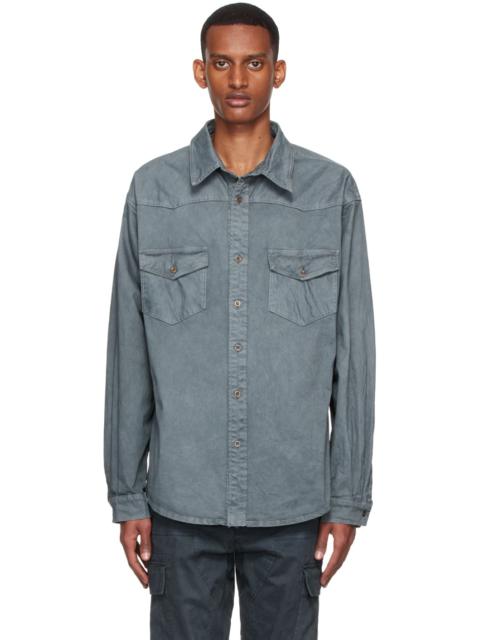 Grey Cotton Shirt