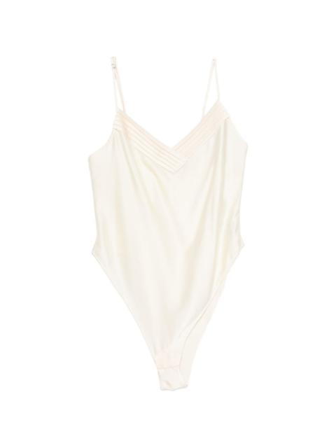 forte_forte Forte Forte Women Silk Satin Bodysuit