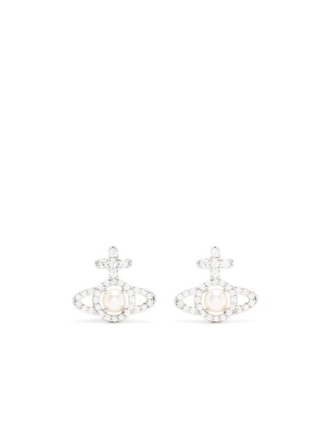 Vivienne Westwood ORB CRYSTAL-EMBELLISHED EARRINGS