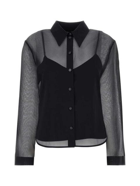 GUCCI Gucci Women Black Chiffon Shirt