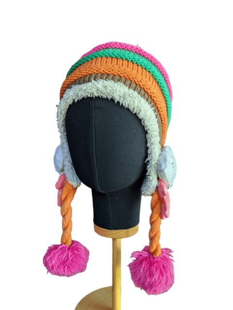 Other Designers Cross Colours - Bear-C Beanie Hats With Bear Left and Right Ear