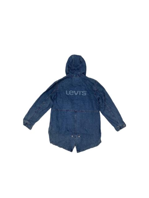 Levi's Script Levi’s Hoodie Denim Coat