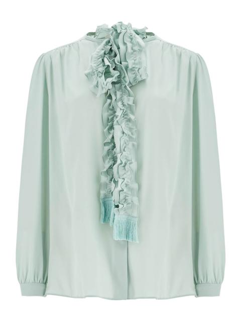 Valentino Garavani silk blouse with bow detail