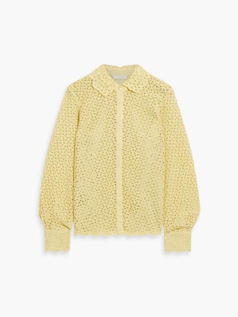 ULLA JOHNSON Abbott broderie anglaise cotton shirt