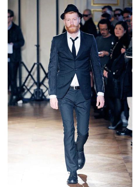 Junya Watanabe MAN RUNWAY AD2010 rider blazer.Like Mihara Yasuhiro or Doublet
