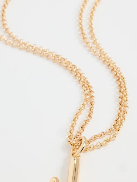 ROXANNE ASSOULIN The Puffy Initial Necklace