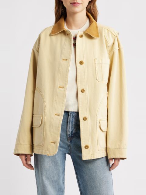 DÔEN DÔEN Pascual Barn Jacket in Straw at Nordstrom