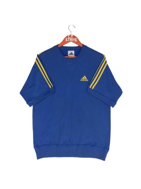 adidas Vintage Adidas Sweatshirt Short Sleeve