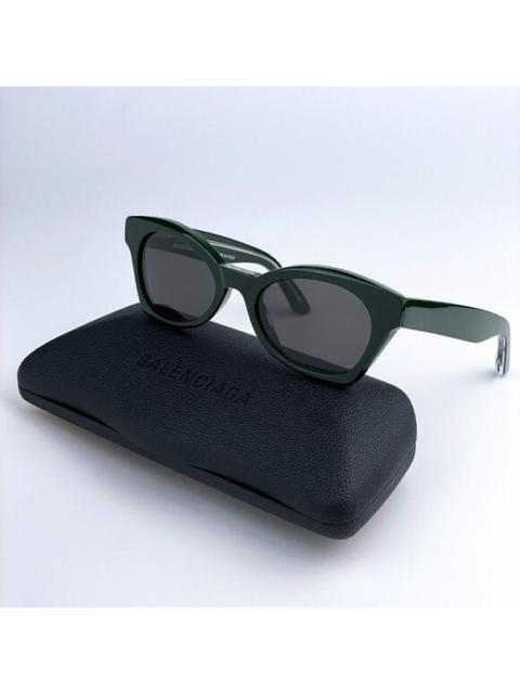 BALENCIAGA SALE! NEW Balenciaga BB0230S 006 Green Grey Cat Eye Women Sunglasses