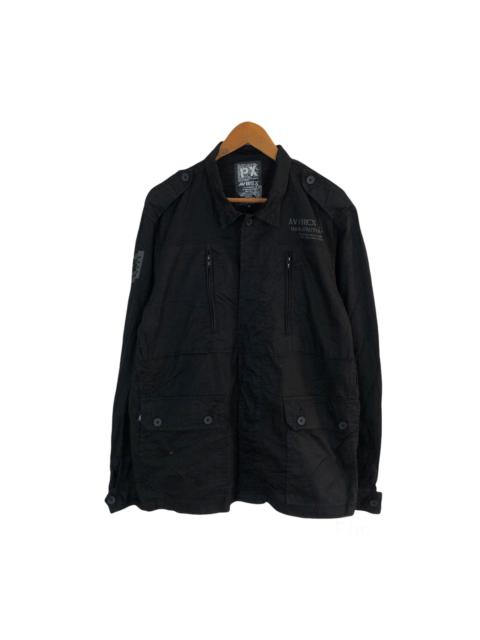 Other Designers Military - RARE BIKER PARACHUTE JACKET PX AVIREX