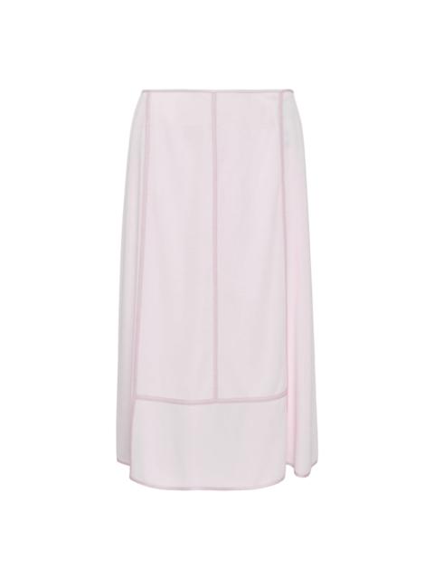 Jil Sander Skirt Crepe Fluid Viscose