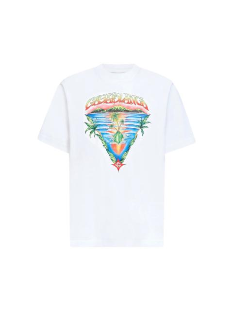 CASABLANCA Casablanca White T-Shirts & Vests - T-Shirts Men