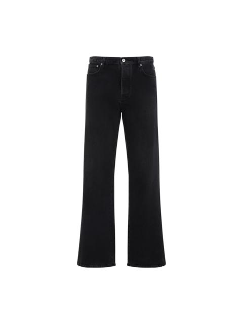 Off White Men Off White Diag Relaxed Jeans
