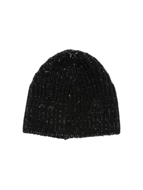 mouliné beanie hat