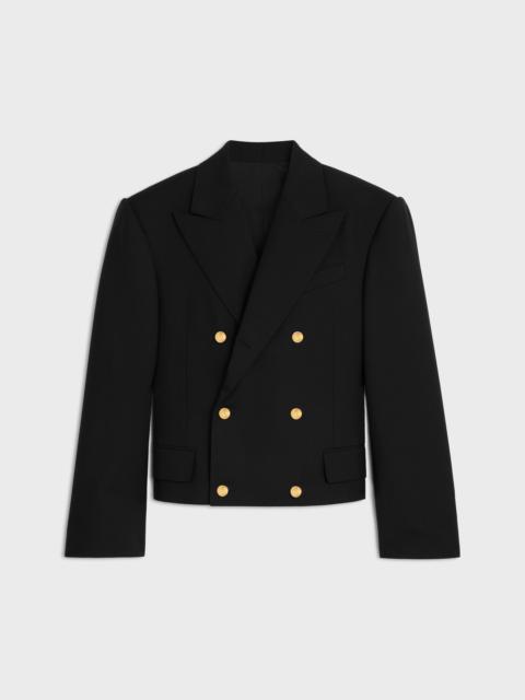 CELINE colonne blazer IN wool gabardine