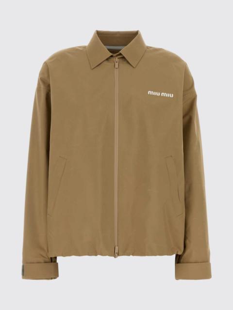 Miu Miu Miu Miu Women Recycled Technical Fabric Overshirt Miu Miu