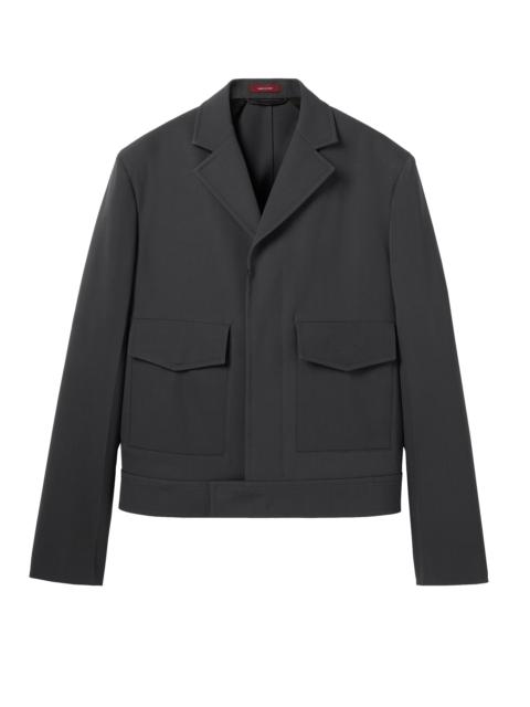 GUCCI Gucci Men Embossed Wool Gabardine Jacket