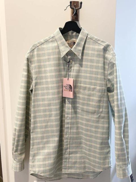 GUCCI ARCHIVAL! Gucci x The North Face Oversized Oxford Shirt
