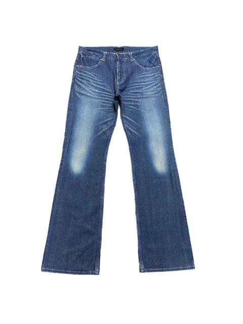 Other Designers Japanese Brand - Wizzard Japan Clawmark Denim Flare Jeans